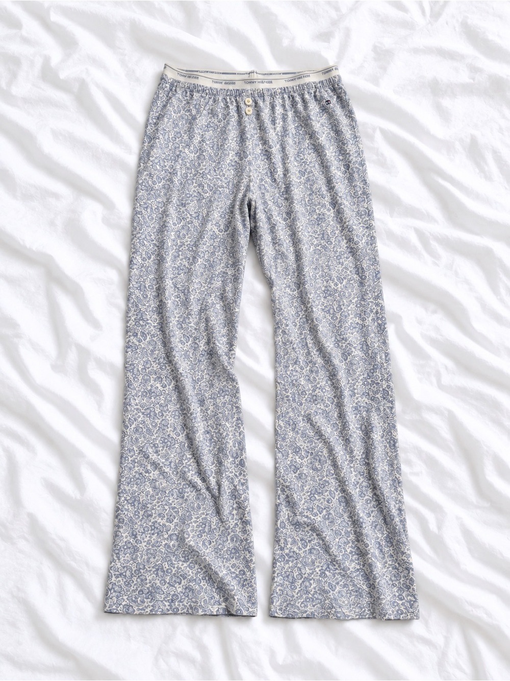 Tommy Hilfiger Light Blue Floral Pajama Pants